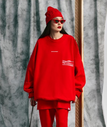 Кардиган красный