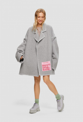 Дутый оверсайз жилет 2