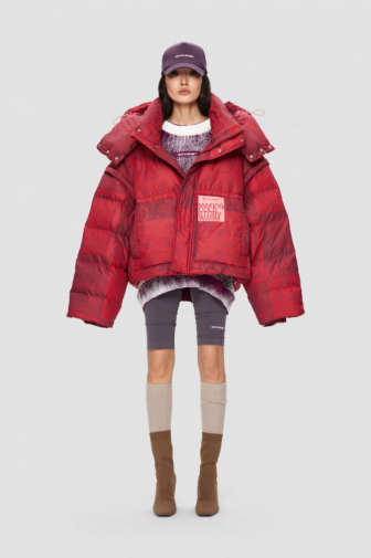 Куртка дутая оверсайз